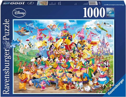 لغز ديزني كرنفال 1000 قطعة للكبار والعائلات، يضم شخصيات ديزني المحبوبة ومشاهد كرنفال نابضة بالحياة، لغز ممتع ومليء بالتحدي لجميع الأعمار لغز ديزني كرنفال 1000 قطعة للكبار والعائلات، يضم شخصيات ديزني المحبوبة ومشاهد كرنفال نابضة بالحياة، لغز ممتع ومليء بالتحدي لجميع الأعمار